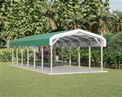 12' x 31' Regular Style Metal Carport