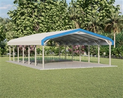 18' x 31' Regular Style Metal Carport