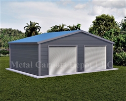 28'x21'x10' Boxed Eave Metal Building