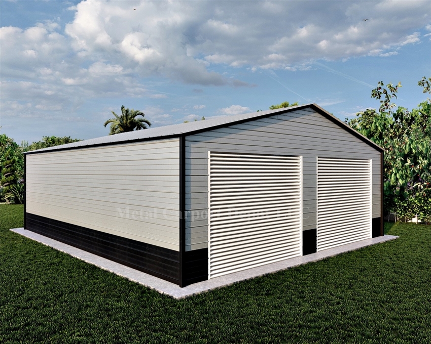 26' x 31' Vertical Roof Metal Building