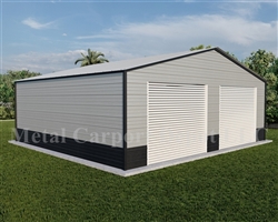 28' x 26' Vertical Roof Metal Building