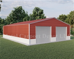 30' x 41' Vertical Roof Metal Building