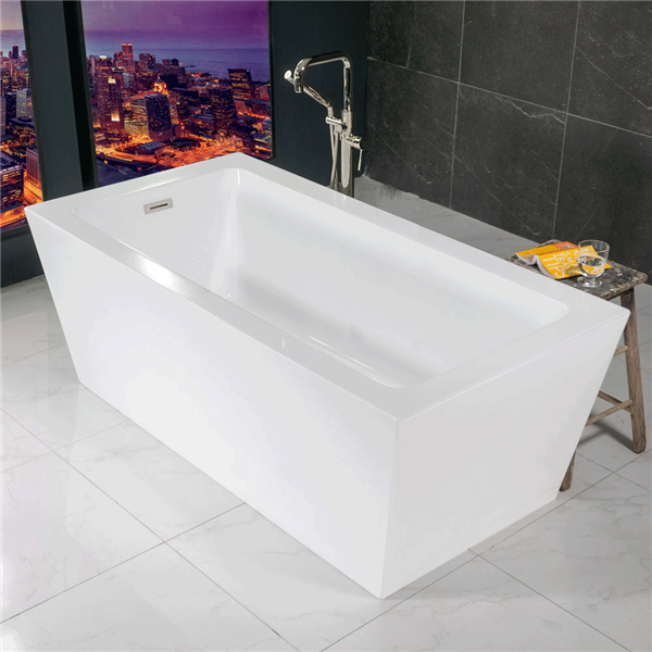 SanSiro Asti59EAJ Freestanding 59 x34 inch Air Jetted Zen Tub