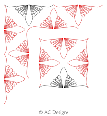 Crystal Continuous Triangle by AC Designs.