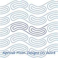 Digital Quilting Design African Storm by Apricot Moon.