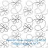 Digital Quilting Design Buzz by Apricot Moon.
