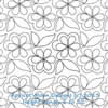 Digital Quilting Design Forever Flower by Apricot Moon.