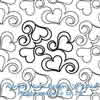 Digital Quilting Design Heart Fancy by Apricot Moon.