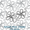 Digital Quilting Design Ribbons'n'Bows by Apricot Moon.