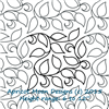 Digital Quilting Design Wedding Vine by Apricot Moon.