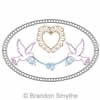 Digital Quilting Design Wedding Centerpiece Set by Brandon Smythe.
