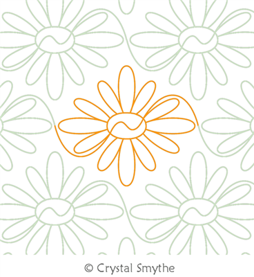 Delightful Daisy Design  by Crystal Smythe.