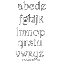 Digital Quilting Design Fairy Tale Alphabet LC by Crystal Smythe.