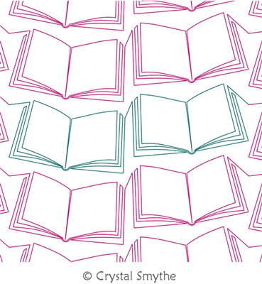 Digital Quilting Design Two Books by Crystal Smythe.