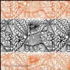 Digital Quilting Design Zendoodle 4 by Crystal Smythe.