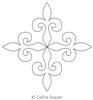 Fleur de Lis Block 1