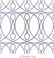 Digital Quilting Design Intrigue 2 by Darlene Epp.