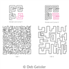Digital Quilting Design A-Maze-Ing Border and E2E Setby Deb Geissler.
