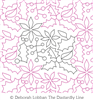Christmas by Deborah Lobban. This image demonstrates how this computerized pattern will stitch out once loaded on your robotic quilting system. A full page pdf is included with the design download.