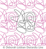 Organized Scribble by Deborah Lobban. This image demonstrates how this computerized pattern will stitch out once loaded on your robotic quilting system. A full page pdf is included with the design download.