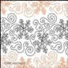 Digital Quilting Design Snow Day by Judy Vallely.