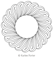 Digitized Longarm Quilting Design Karlee's Wreath 99 was designed by Karlee Porter.