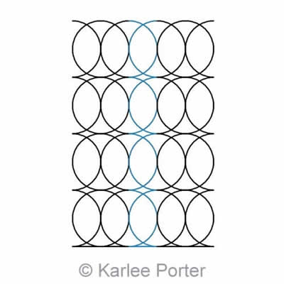 Digital Quilting Design Karlee's Border 11 by Karlee Porter.