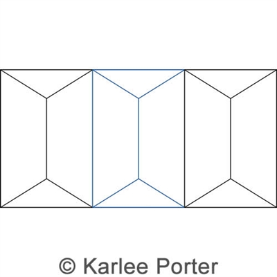Digital Quilting Design Karlee's Border 16 by Karlee Porter.