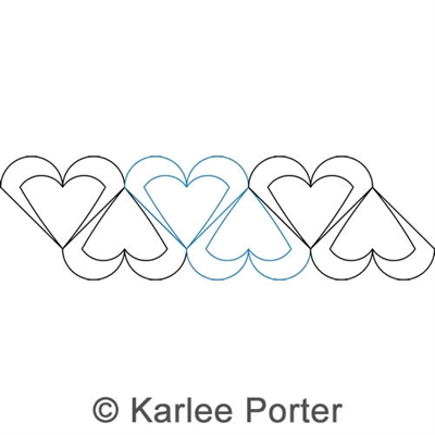 Digital Quilting Design Karlee's Border 25 by Karlee Porter.
