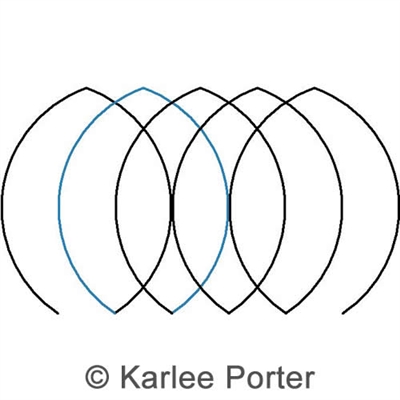 Digital Quilting Design Karlee's Border 33 by Karlee Porter.