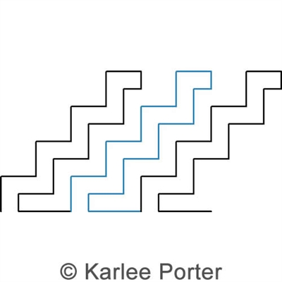 Digital Quilting Design Karlee's Border 52 by Karlee Porter.