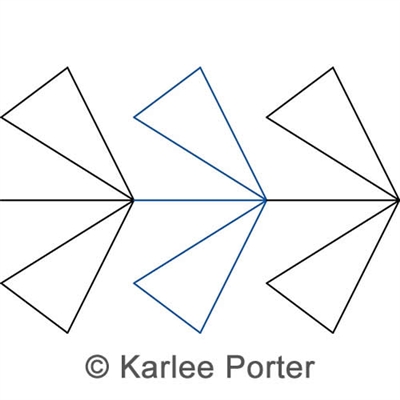 Digital Quilting Design Karlee's Border 58 by Karlee Porter.