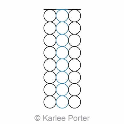 Digital Quilting Design Karlee's Border 6 by Karlee Porter.