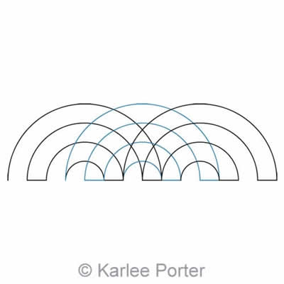 Digital Quilting Design Karlee's Border 83 by Karlee Porter.