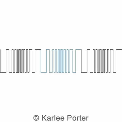 Digital Quilting Design Karlee's Border 87 by Karlee Porter.