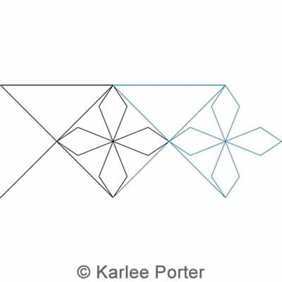 Digital Quilting Design Karlee's Border 98 by Karlee Porter.