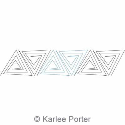 Digital Quilting Design Mazed by Karlee Porter.