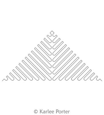 Triangle 9 | Karlee Porter | Digitized Quilting Designs