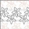 Digital Quilting Design Star Light Star Bright by Karen Thompson.