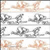 Digital Quilting Design Baseball Slide by LauraLee Fritz.