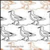 Digital Quilting Design Bodegagull by LauraLee Fritz.