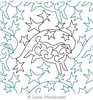 Digital Quilting Design Sheep n Stars by Lone Minkkinen