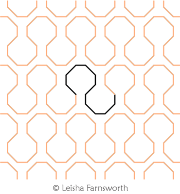 Digital Quilting Design Stop! by Leisha Farnsworth