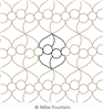Digital Quilting Design Peas In A Pod by Mike Fountain