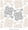 Digital Quilting Design Steam Punk Posie 10 by Mike Fountain