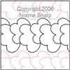 Digital Quilting Design Happy Cloud 2 by Norma Sharp.