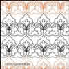 Digital Quilting Design Cathedral Lace Border Panto 1 by Ronda Beyer.