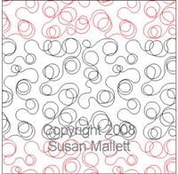 Digital Quilting Design Basic Scribble by Susan Mallett.