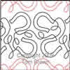 Digital Quilting Design Horseshoes by Tom Brown.