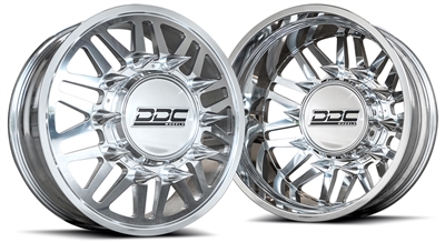 DDC Aftermath Series Dually Wheels "Polished" 20x8.25